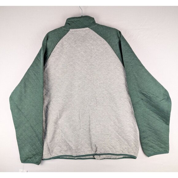 NFL Team Apparel Green Bay Packers Sweatshirt Mens XL 1/4 Zip Pullover NWT - Picture 4 of 5